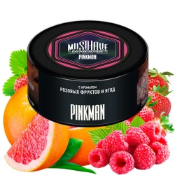 Must Have Hookah Tobacco - Pinkman (Grapefruit, Strawberry, Raspberry & Wild Strawberry) 125 gr
